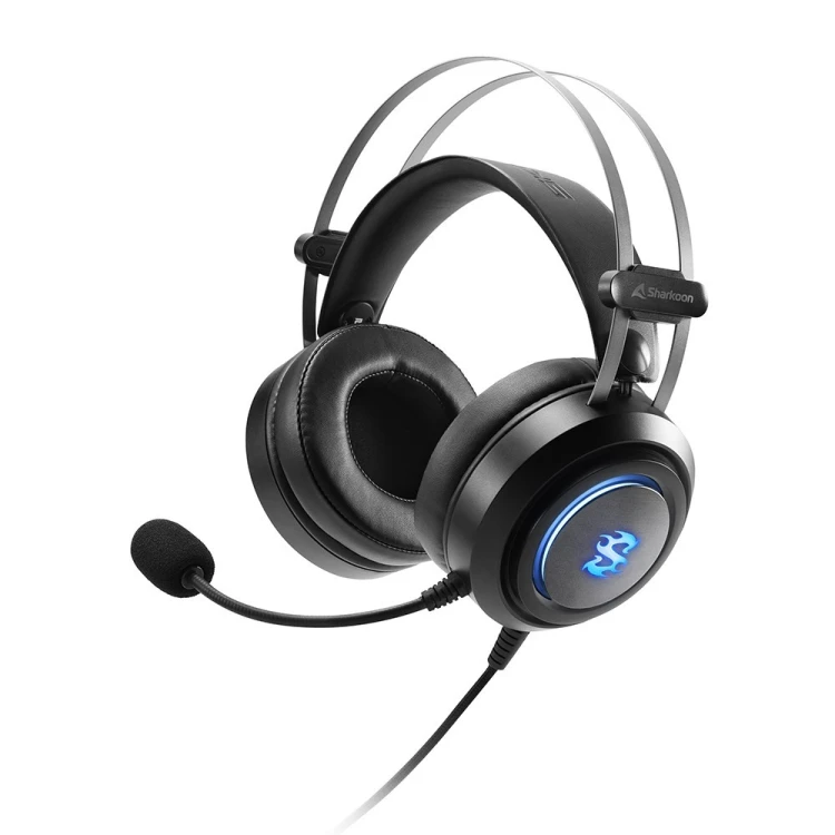 Sharkoon Skiller SGH30 Zestaw słuchawkowy Przewodowa Opaska na głowę Gaming Czarny