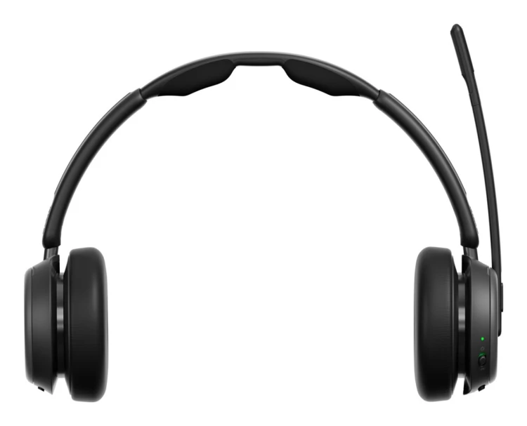 Zestaw słuchawkowy EPOS IMPACT 1061 ANC Bezprzewodowy Opaska na głowę Biuro/centrum telefoniczne Bluetooth Podstawka do ładowania Czarny