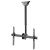 Techly ICA-CPLB 946S uchwyt do tablic informacyjnych 177,8 cm (70") Czarny
