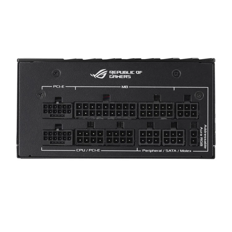 ASUS ROG -LOKI-1200T-SFX-L-GAMING moduł zasilaczy 1200 W 20+4 pin ATX Czarny, Srebrny