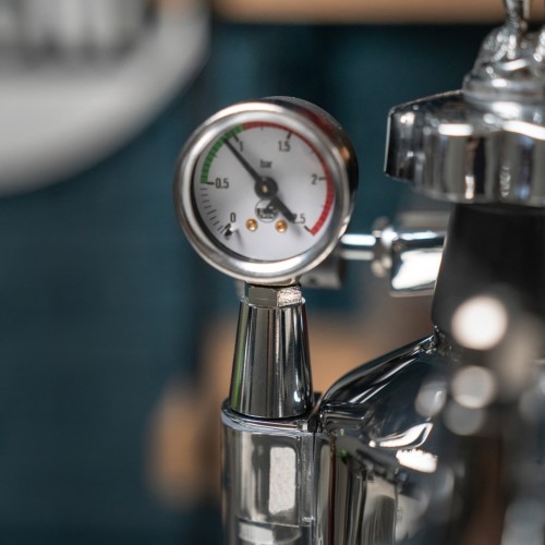 La Pavoni Ekspres do kawy Dźwignia ręczna Milano srebrny