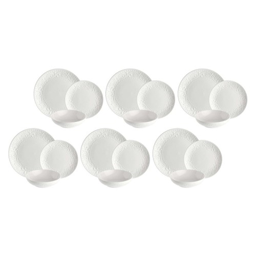 LA PORCELLANA BIANCA SOGNANTE Zestaw stołowy (18 elementów)