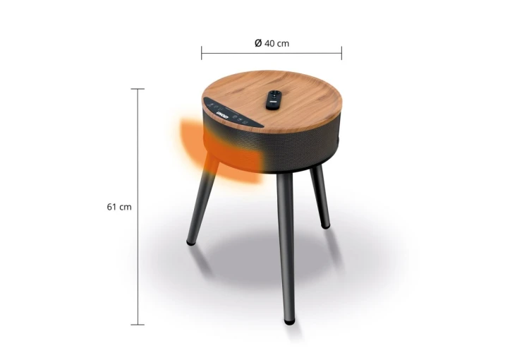 Unold Stół z termowentylatorem Henry Ceramic brązowy (86545)