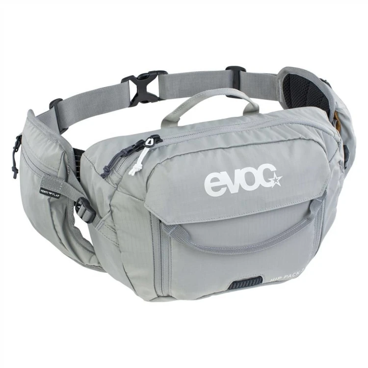 EVOC Hip Pack saszetka Siatka, Nylon, Ripstop Szary