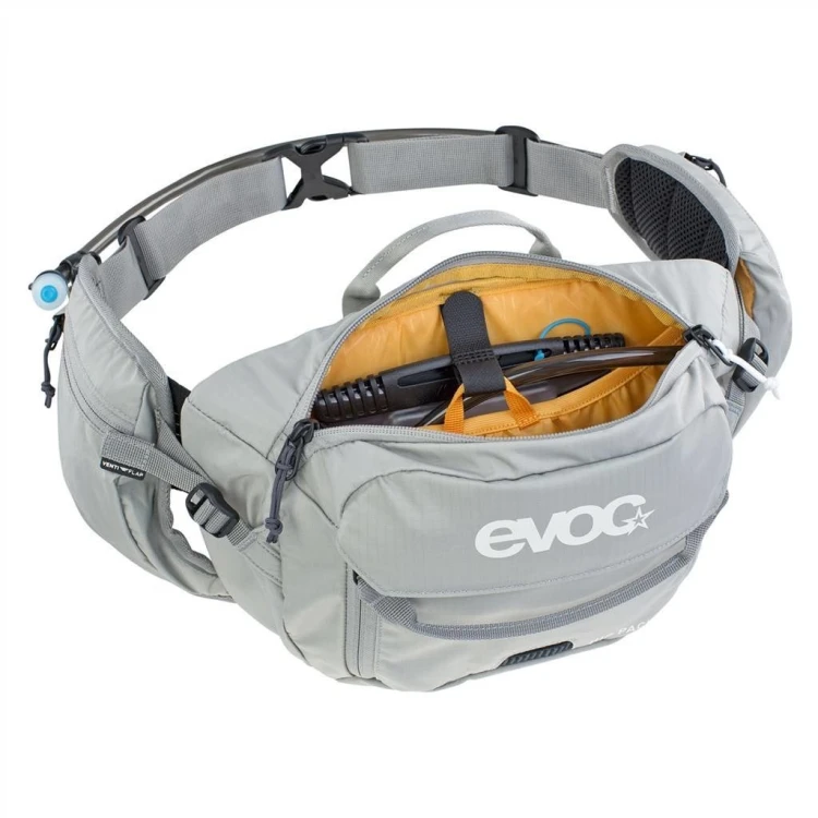 EVOC Hip Pack saszetka Siatka, Nylon, Ripstop Szary