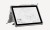 UAG Plasma - obudowa ochronna z podstawką i paskiem na ramię i dłoń do Microsoft Surface Go 1/2/3/4 G (wersja OEM) (white/gray)