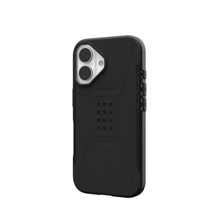 UAG Civilian Magsafe - obudowa ochronna do iPhone 16 kompatybilna z MagSafe (black)