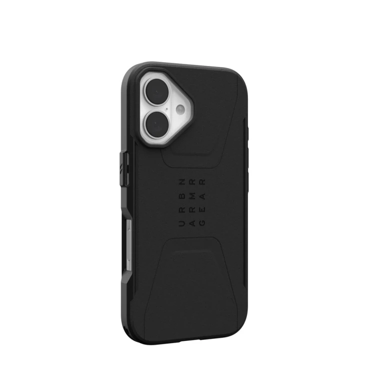 UAG Civilian Magsafe - obudowa ochronna do iPhone 16 kompatybilna z MagSafe (black)
