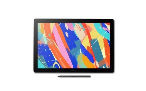 Wacom Cintiq 16 - tablet ekranowy do profesjonalnych zastosowań graficznych, piórko Pro Pen 3E, rozdzielczość Full HD