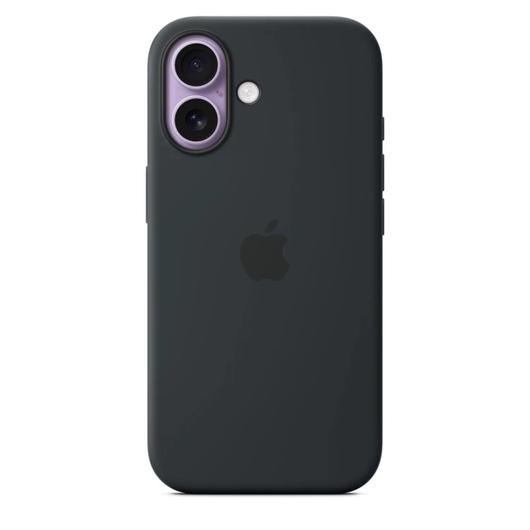 Silikonowe etui Apple iPhone 17 z MagSafe - Czarne | Jabłko
