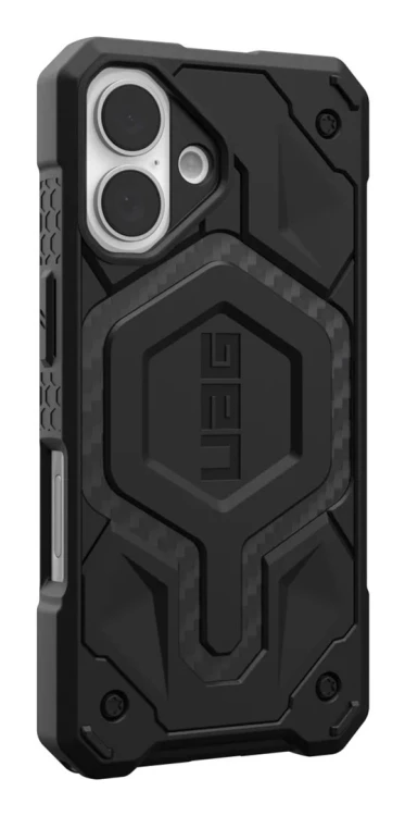 UAG Monarch Pro - obudowa ochronna do iPhone 16 kompatybilna z MagSafe (carbon fiber)