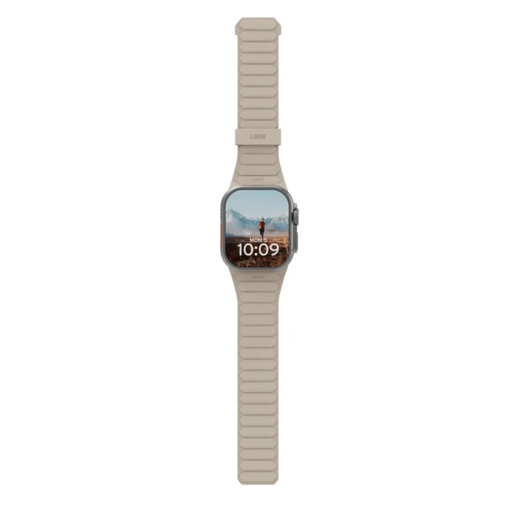 UAG Pathfinder - silikonowy dwustronny pasek magnetyczny do Apple Watch seria: 1-3, 42mm / series 4-6 & SE 1-2, 44mm / series 7-9, 45mm / series 10, 4
