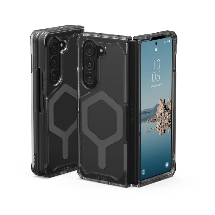 Etui UAG Urban Armor Gear Plyo Pro do Samsung Galaxy Z Fold5, ash (grau transparent)/space grau