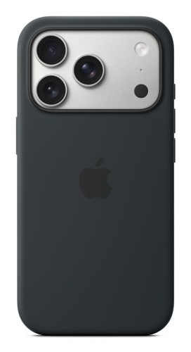 Silikonowe etui Apple iPhone 17 Pro z MagSafe – czarne