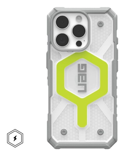 Obudowa ochronna UAG Pathfinder Clear MagSafe do iPhone 16 Pro (active neon)