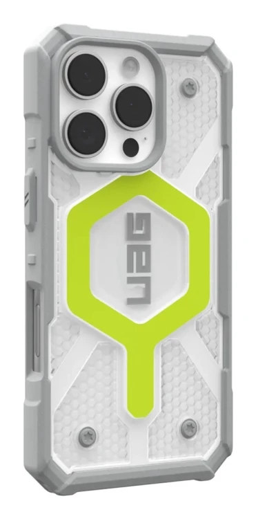 Obudowa ochronna UAG Pathfinder Clear MagSafe do iPhone 16 Pro (active neon)