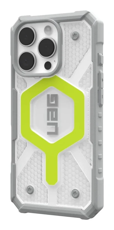 Obudowa ochronna UAG Pathfinder Clear MagSafe do iPhone 16 Pro (active neon)