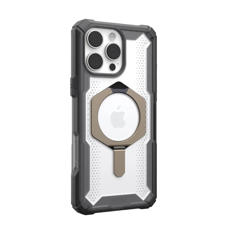 UAG Plasma XTE Magsafe - obudowa ochronna z podstawką do iPhone 16 Pro Max kompatybilna z MagSafe (ash/titanium)