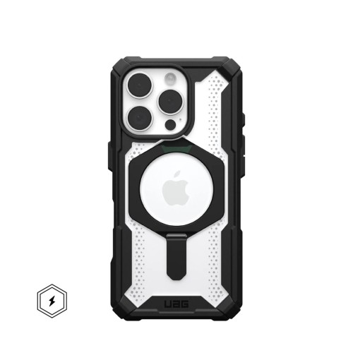 Etui z podpórką UAG Urban Armor Gear Plasma XTE MagSafe do Apple iPhone 16 Pro przezroczysty