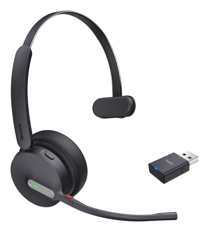 Zestaw słuchawkowy Yealink WH64 Hybrid Mono UC DECT