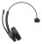 Yealink WH64 Mono UC Zestaw słuchawkowy Bezprzewodowy Opaska na głowę Biuro/centrum telefoniczne USB Type-C Bluetooth Czarny
