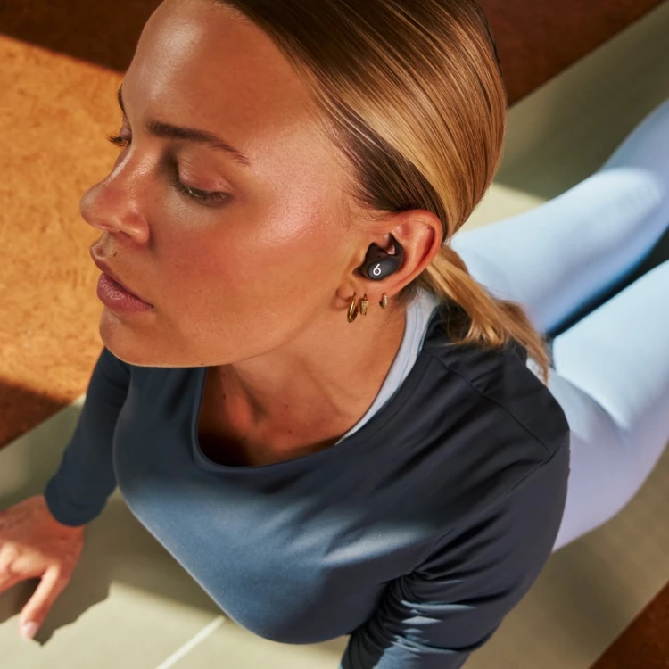 Słuchawki bezprzewodowe Beats Powerbeats Fit douszne (diamentowa czerń)