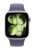 Zegarek Apple Watch Series 11 GPS 46mm Srebrna aluminiowa koperta z fioletowym paskiem sportowym Fog - S/M