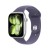 Zegarek Apple Watch Series 11 (2025) GPS 46mm Srebrna aluminiowa koperta ze sportowym paskiem M/L - Purple Fog