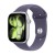Zegarek Apple Watch Series 11 (2025) GPS 46mm Srebrna aluminiowa koperta ze sportowym paskiem M/L - Purple Fog