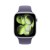 Zegarek Apple Watch Series 11 (2025) GPS 46mm Srebrna aluminiowa koperta ze sportowym paskiem M/L - Purple Fog