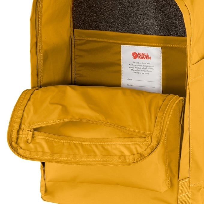 Fjällräven Kanken Laptop 15" plecak Plecak turystyczny Ochra Poliamidowy, Polipropylen (PP), Vinylon