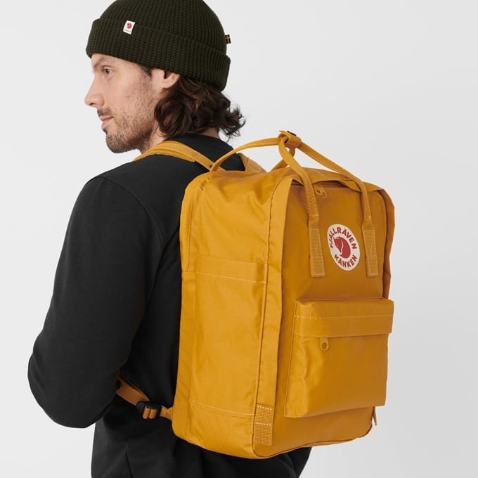 Fjällräven Kanken Laptop 15" plecak Plecak turystyczny Ochra Poliamidowy, Polipropylen (PP), Vinylon