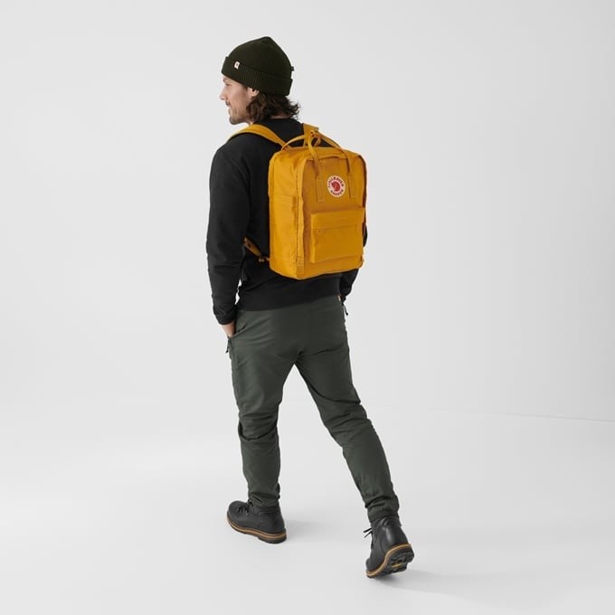 Fjällräven Kanken Laptop 15" plecak Plecak turystyczny Ochra Poliamidowy, Polipropylen (PP), Vinylon