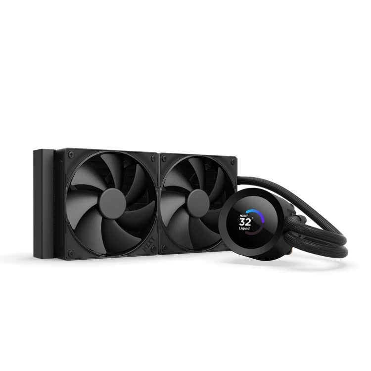 Chłodzenie wodne NZXT Kraken Plus 240 LCD czarne