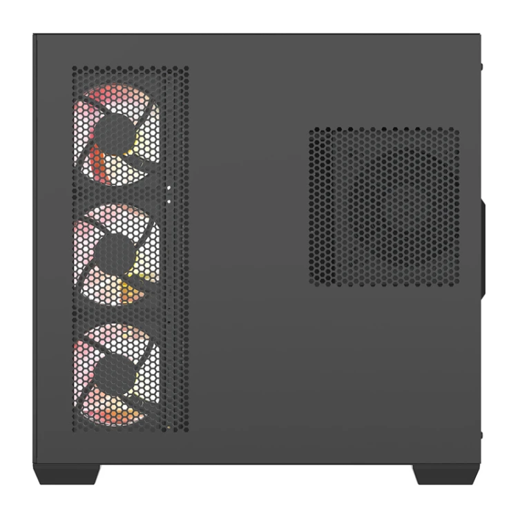 Obudowa komputerowa DarkFlash C280 (czarna) + 7 wentylatorów