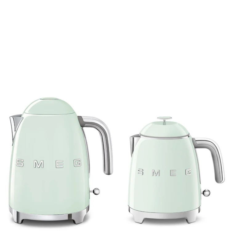 Czajnik SMEG model KLF05PGEU mini 0,8L pastelgreen