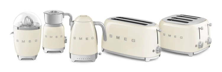 SMEG Toster (TSF02CREU) krem