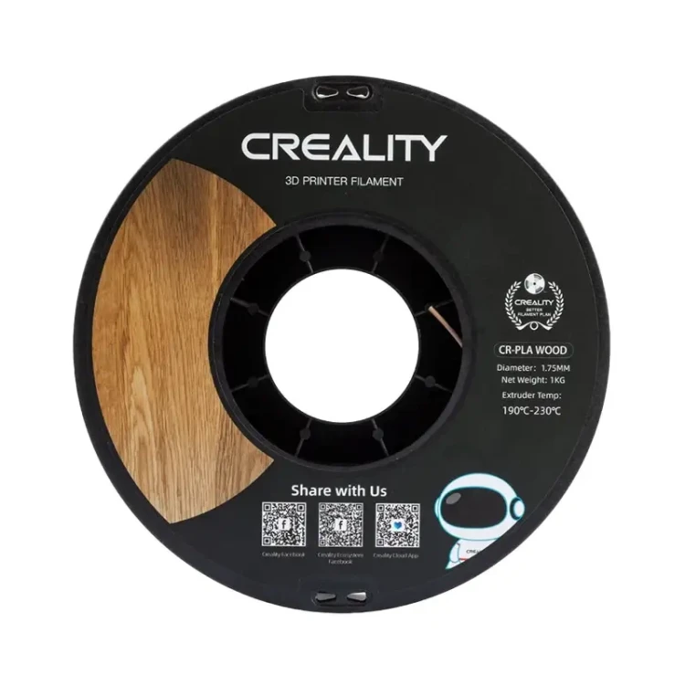 Filament CREALITY CR-PLA Wood (biała sosna)