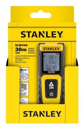 Stanley STHT77100-0 metrówka Dalmierz laserowy Czarny, Żółty 30 m