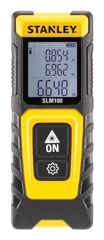 Stanley STHT77100-0 metrówka Dalmierz laserowy Czarny, Żółty 30 m
