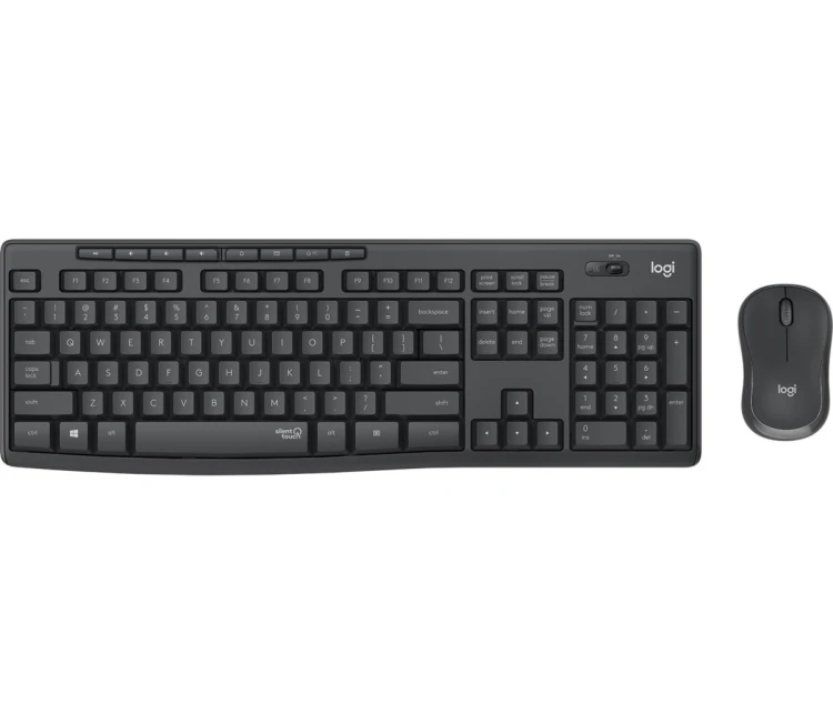 Zestaw bezprzewodowy MK295 SILENT WIRELESS COMBO/GRAPHITE - CZE-SKY - INTNL