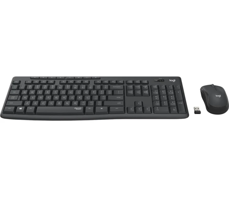 Zestaw bezprzewodowy MK295 SILENT WIRELESS COMBO/GRAPHITE - CZE-SKY - INTNL
