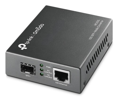 10G multi-gigabitowy konwerter mediów/RJ45 do 10G SFP+ slot