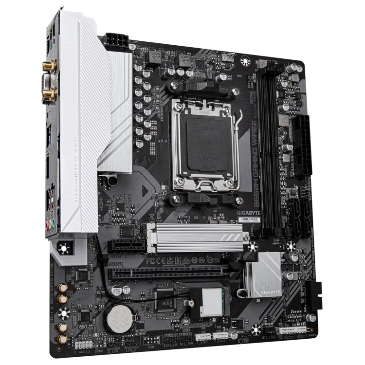 Płyta główna Gigabyte B650M do gier WIFI6E (B650,AM5,mATX,DDR5)