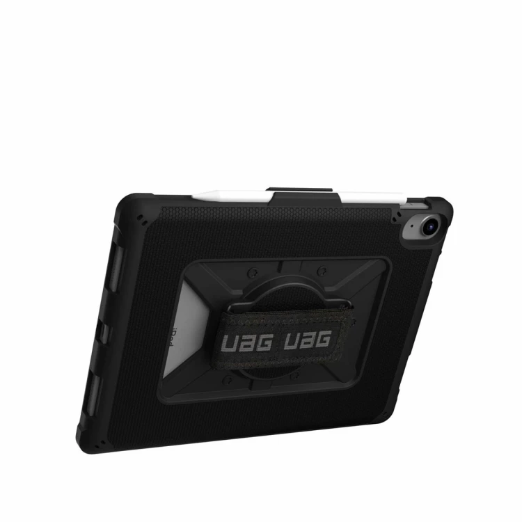 Wytrzymałe etui UAG Metropolis Series do iPada 10.9 (10. generacji, 2022) - Metropolis z paskiem na rękę - Etui z klapką do tabletu - Czarne - 10.9" -