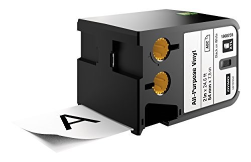 Taśma winylowa DYMO XTL permanentna/czarna, 54mm x 7m