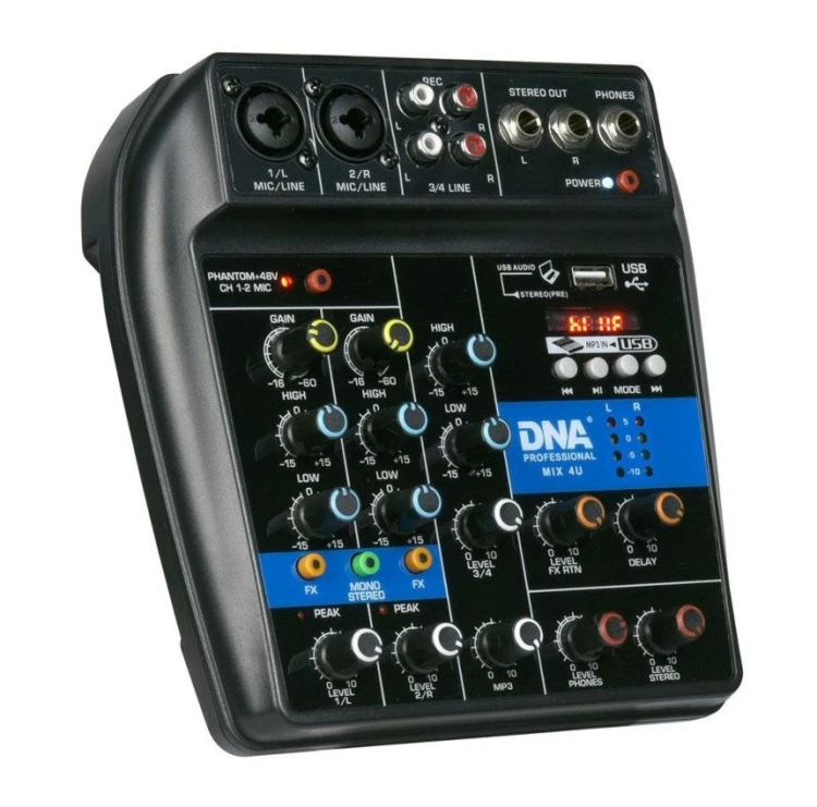 DNA MIX 4U - Mikser audio USB MP3 Bluetooth