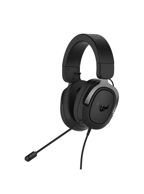 ASUS TUF Gaming H3 Zestaw słuchawkowy Przewodowa Opaska na głowę Czarny, Szary
