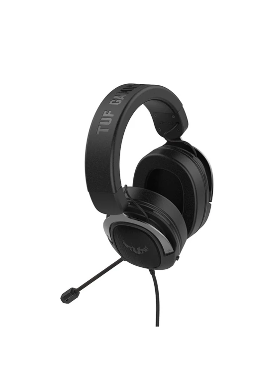 ASUS TUF Gaming H3 Zestaw słuchawkowy Przewodowa Opaska na głowę Czarny, Szary