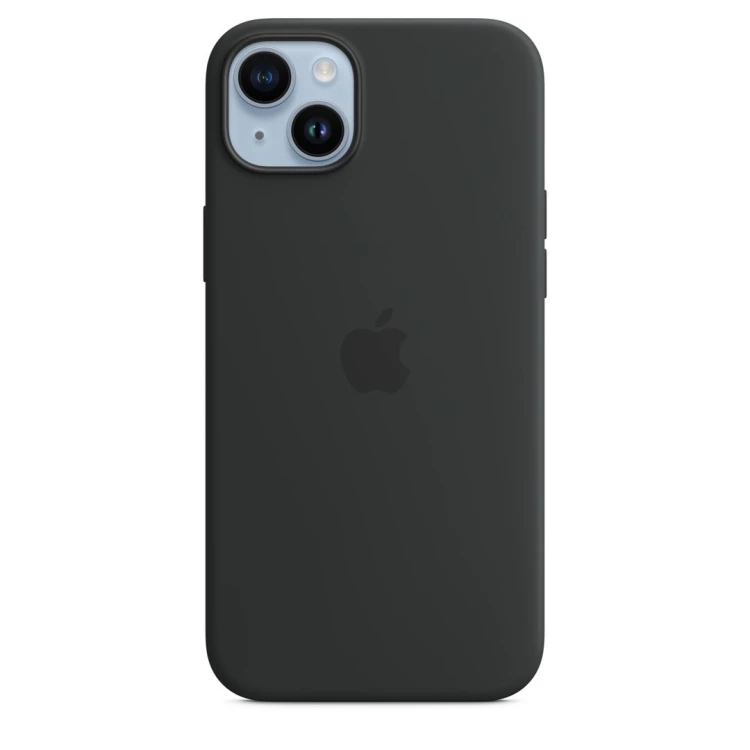 Silikonowe etui Apple z MagSafe Midnight Black, do iPhone 14 Plus